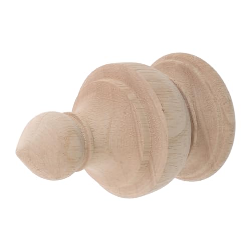 SEWOART Unfertige Holz-Endstück: DIY-Basteldübel-Endstück, dekorative Bettpfosten-Auflage für Vintage-Gardinenstangen, Zaunsäulen, Möbelherstellung, Geländer- SEWOART Unfertige Holz-Endstück: DIY-Basteldübel-Endstück, dekorative Bettpfosten-Auflage für Vintage-Gardinenstangen, Zaunsäulen, Möbelherstellung, Geländer- von SEWOART