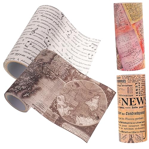 SEWOART Washi Band Vintage Dekoband für Scrapbooking Geschenkbänder und DIY Handwerksprojekte für Alben Journals und Dekorationen SEWOART Washi Band Vintage Dekoband für Scrapbooking Geschenkbänder und DIY Handwerksprojekte für Alben Journals und Dekorationen von SEWOART
