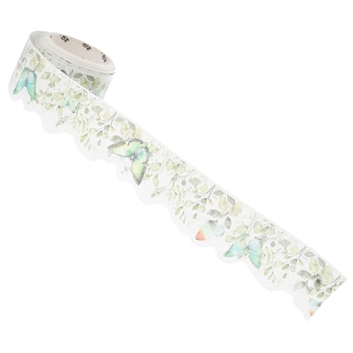 SEWOART Washi Tape Vintage Wasserfarben Blumen Dekoratives Klebeband für Scrapbooking DIY Basteln Journal Sticker Leichtes Tragbares Design Rückstandsfrei für Tagebuch und Planer von SEWOART