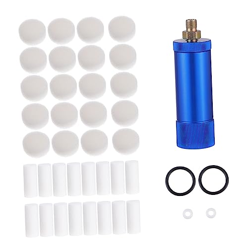 SEWOART Wasserabscheider wasserreiniger hauswasserfilter sportluftfilter su arıtma cihazı Separator Öl-Wasser-Trenner aus Metall Trennfilter aus legiertem Aluminium Aluminiumlegierung Blue SEWOART Wasserabscheider wasserreiniger hauswasserfilter sportluftfilter su arıtma cihazı Separator Öl-Wasser-Trenner aus Metall Trennfilter aus legiertem Aluminium Aluminiumlegierung Blue von SEWOART