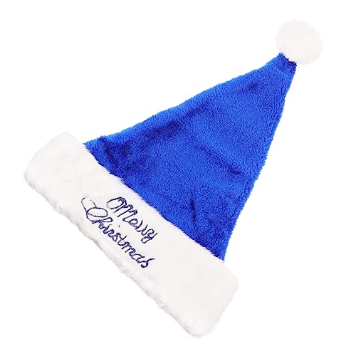 SEWOART Weihnachtsmütze Hats Weihnachtsschmuck Weihnachtsdekorationen Weihnachtsschmuck Weihnachts Mittelstücke Ornamente Für Weihnachtshut Für Plüsch Blau SEWOART Weihnachtsmütze Hats Weihnachtsschmuck Weihnachtsdekorationen Weihnachtsschmuck Weihnachts Mittelstücke Ornamente Für Weihnachtshut Für Plüsch Blau von SEWOART