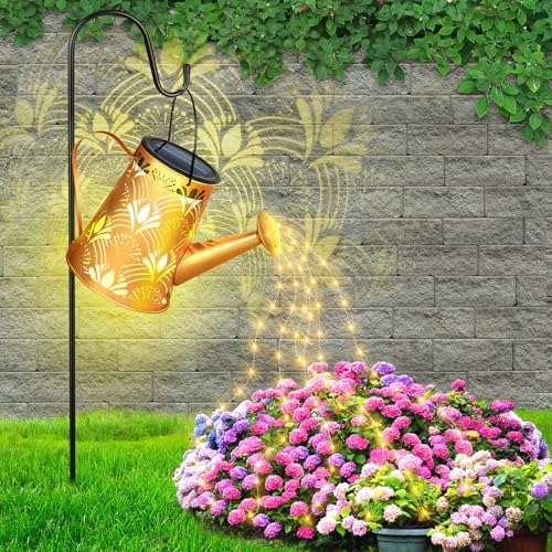 Solar Gießkanne mit Lichterkette Aussen Gartendeko Vintage, LED Solarlampen für Außen Solarlichterkette Außen Wetterfest mit Schäferhaken, Solar Lichter Aussen Solarleuchten Terrasse Balko Garten Deko Solar Gießkanne mit Lichterkette Aussen Gartendeko Vintage, LED Solarlampen für Außen Solarlichterkette Außen Wetterfest mit Schäferhaken, Solar Lichter Aussen Solarleuchten Terrasse Balko Garten Deko von SEoKar