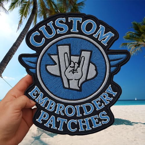 Individueller Aufnäher mit Ihrem eigenen Design, personalisierbare Klettverschluss-Applikation, zum Aufbügeln, Logo-Stickerei-Tag für Stoff, Uniform, Hut, Rucksack, Weste Individueller Aufnäher mit Ihrem eigenen Design, personalisierbare Klettverschluss-Applikation, zum Aufbügeln, Logo-Stickerei-Tag für Stoff, Uniform, Hut, Rucksack, Weste von SF Custom