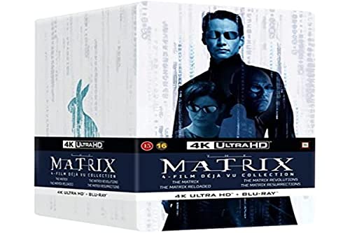 SF STUDIOS The Matrix 1-4 - Limited Deja Vu Steelbook Collection, Black von SF STUDIOS