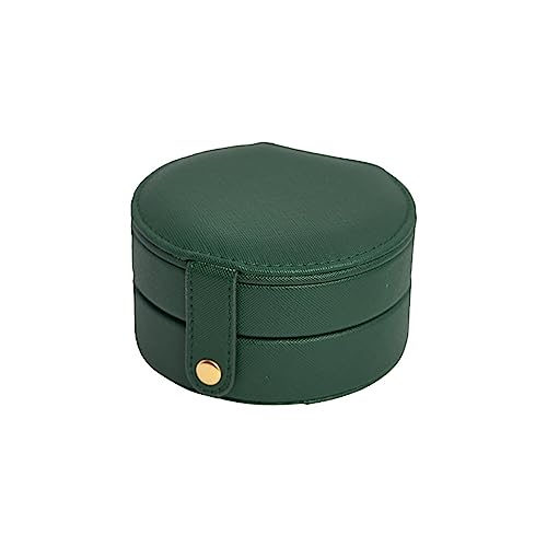 SFANIIX Schmuckaufbewahrung, Organizer, Schmuckschatulle, kleine Mini-Reise-Ohrstecker, Schmuck, tragbare Schmuck-Aufbewahrungsbox (Farbe: B, Größe: S) von SFANIIX