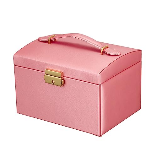 Schmuck Aufbewahrung Organizer Dreischichtiges Schloss Schmuckschatulle Europäischen Stil Hochzeitsgeschenk Einfache Holz Hand Schmuckschatulle Ohrringe Ohrringbox Schmuck Aufbewahrungsbox (Color : D Schmuck Aufbewahrung Organizer Dreischichtiges Schloss Schmuckschatulle Europäischen Stil Hochzeitsgeschenk Einfache Holz Hand Schmuckschatulle Ohrringe Ohrringbox Schmuck Aufbewahrungsbox (Color : D von SFANIIX