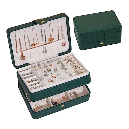 Schmuck Aufbewahrung Organizer Schmuckschatulle Handschmuck Schmuck Aufbewahrungsbox Halskette Ohrringe Schmuckschatulle Schmuck Aufbewahrungsbox (Color : A, Size : S) von SFANIIX