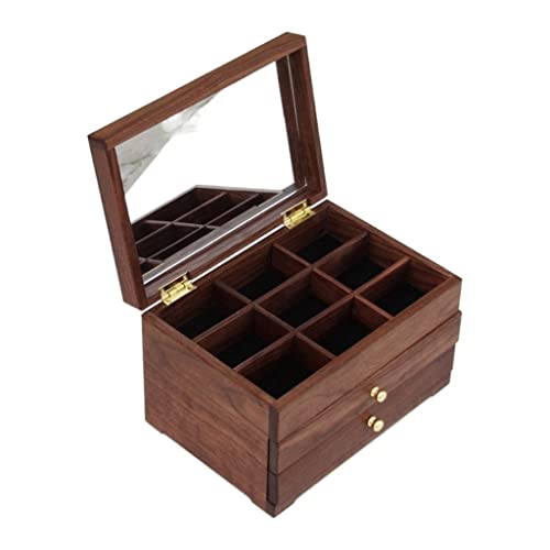 Schmuck Aufbewahrung Organizer Schmuckschatulle Organizer für Frauen Mädchen Schwarz Walnuss Massivholz Schmuckschatulle Ohrringe Ring Armband Halskette Aufbewahrungsbox Schmuck Aufbewahrungsbox Schmuck Aufbewahrung Organizer Schmuckschatulle Organizer für Frauen Mädchen Schwarz Walnuss Massivholz Schmuckschatulle Ohrringe Ring Armband Halskette Aufbewahrungsbox Schmuck Aufbewahrungsbox von SFANIIX
