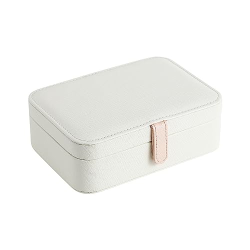 Schmuck Lagerung Organizer Schmuckschatulle Tragbare Frische Einfache Ohrringe Reißverschluss Ring Ohrringe Mit Spiegel Schmuck Aufbewahrungsbox Große Kapazität Schmuck Aufbewahrungsbox (Color : B Schmuck Lagerung Organizer Schmuckschatulle Tragbare Frische Einfache Ohrringe Reißverschluss Ring Ohrringe Mit Spiegel Schmuck Aufbewahrungsbox Große Kapazität Schmuck Aufbewahrungsbox (Color : B von SFANIIX