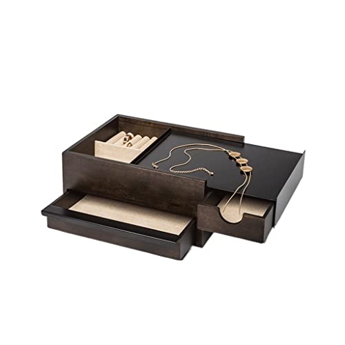 Schmuck Lagerung Organizer Schmuckschatulle Veranstalter für Frauen Mädchen Vintage Holz Schmuckschatulle Armband Halskette Ring Aufbewahrungsbox Schmuck Aufbewahrungsbox Schmuck Lagerung Organizer Schmuckschatulle Veranstalter für Frauen Mädchen Vintage Holz Schmuckschatulle Armband Halskette Ring Aufbewahrungsbox Schmuck Aufbewahrungsbox von SFANIIX