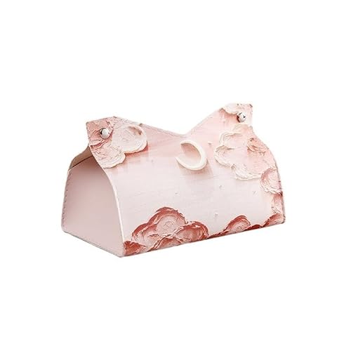 Webart Box Papierbox Stauraum Wohnzimmer Auto Desktop Papiertüte, Kreative Tisch Tissue Box, Desktop Tissue Box Schreibtisch-Speicherorganisator(B) von SFANIIX
