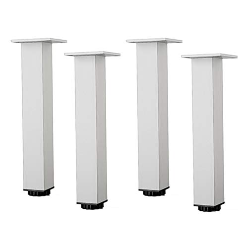 SFNIOKFG 4-teilig verstellbare Möbelbeine aus Aluminiumlegierung, Ersatzbeine für Sessel und Sofas, Küchenfüße, Möbelbeine aus Metall für Fernsehtisch, Schrankfüße, Bettbeine, höhenverstell SFNIOKFG 4-teilig verstellbare Möbelbeine aus Aluminiumlegierung, Ersatzbeine für Sessel und Sofas, Küchenfüße, Möbelbeine aus Metall für Fernsehtisch, Schrankfüße, Bettbeine, höhenverstell von SFNIOKFG