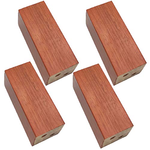 SFNIOKFG Möbelbeine, Sofabeine aus Holz, 4er-Pack quadratische Bettbeine aus Eiche, Moderne Ersatzfüße aus der Mitte des Jahrhunderts, für Sessel, Ruhesessel, Couchtisch, Kommode, mit Monta SFNIOKFG Möbelbeine, Sofabeine aus Holz, 4er-Pack quadratische Bettbeine aus Eiche, Moderne Ersatzfüße aus der Mitte des Jahrhunderts, für Sessel, Ruhesessel, Couchtisch, Kommode, mit Monta von SFNIOKFG