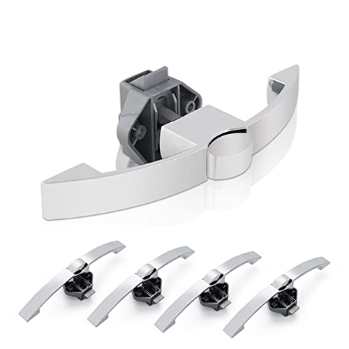 SFOCQVISH 5 Stücke Camper Auto Druckknopf Verriegelungsschloss Keyless RV Caravan Boot Motor Schrankgriff Schubladenschlösser Möbelgriff Hardware(5 Chrome 160) von SFOCQVISH