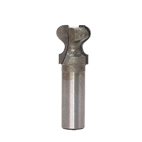 Fräswerkzeug， 1/2 Zoll Schaft Finger Pull & Grip Fräser, Wolframkarbid Zwei Arc Nagelknipser Säulenformung Holzbearbeitungswerkzeuge D(3/4") von SFQEVHRZ