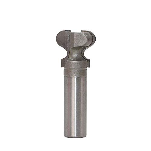 Fräswerkzeug， 1/2 Zoll Schaft Finger Pull & Grip Fräser, Wolframkarbid Zwei Arc Nagelknipser Säulenformung Holzbearbeitungswerkzeuge D(7/8") von SFQEVHRZ