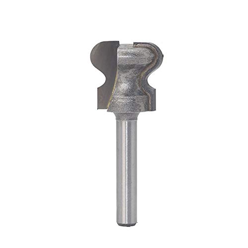 Fräswerkzeug， 1/4 Zoll Schaft Finger Pull & Grip Fräser, Wolframkarbid Zwei Arc Nagelknipser Spalte Moldin(7/8") von SFQEVHRZ