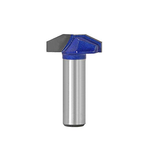Fräswerkzeug， Blauer Faux-Panel-Ogee-Nut-Fräser, 1/2-Zoll-Schaft, Türschiene und Pfostenschablone, Türschlitzfräser(NO:7) von SFQEVHRZ