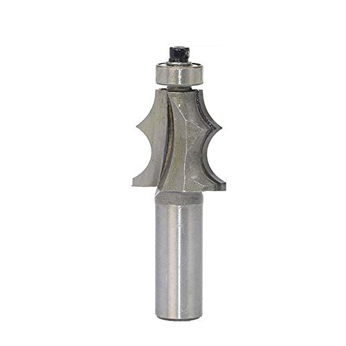 Fräswerkzeug， Eckleistenfräser, 1/2-Zoll-Schaftfräser for Abschrägungen und Wulstverkleidungen, Hartmetallbestücktes Oberlager for Holzbearbeitungswerkzeuge(1/2 in) von SFQEVHRZ