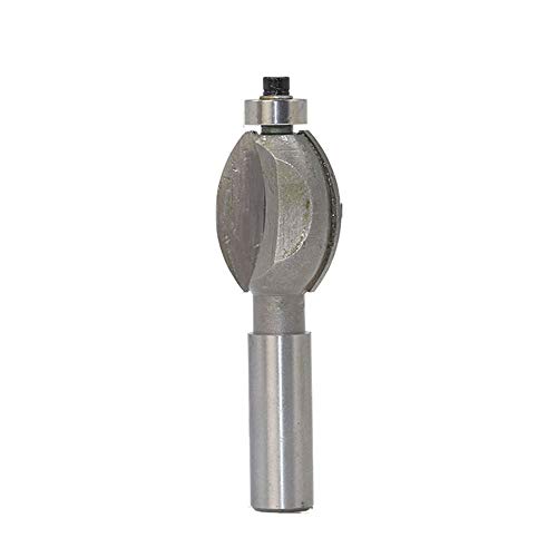 Fräswerkzeug， Perlensäule, 1/2-Zoll-Schaft, konkaver Fräser, Hartmetall-Formteil und Kantenbearbeitung, oberes Endlager, Holzbearbeitungswerkzeuge, Dep(11/4") von SFQEVHRZ
