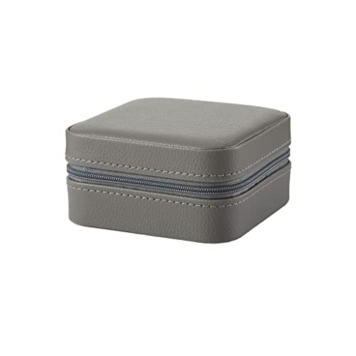 SFQEVHRZ Schmuckkästchen, Leder-Schmuckschatulle, tragbare kleine Aufbewahrungsbox, Kosmetikbox, Ring, Ohrring, Halskette, Armband, Uhr, kleine Schmuck-Aufbewahrungsbox SFQEVHRZ Schmuckkästchen, Leder-Schmuckschatulle, tragbare kleine Aufbewahrungsbox, Kosmetikbox, Ring, Ohrring, Halskette, Armband, Uhr, kleine Schmuck-Aufbewahrungsbox von SFQEVHRZ