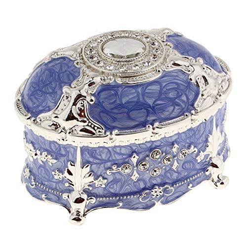 SFQEVHRZ Schmuckkästchen, Schmuckschatulle, Aufbewahrungsbox, Luxus-Retro-Schmuckschatulle aus Metall, Ring-Schmuckschatulle, Geburtstagsgeschenk, Schmuck-Aufbewahrungsbox SFQEVHRZ Schmuckkästchen, Schmuckschatulle, Aufbewahrungsbox, Luxus-Retro-Schmuckschatulle aus Metall, Ring-Schmuckschatulle, Geburtstagsgeschenk, Schmuck-Aufbewahrungsbox von SFQEVHRZ