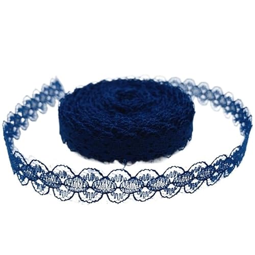 Spitzenband, Spitze 10yards/Lot 15mm Bilaterale Handwerk Bestickte Net Spitze Stoff Trim for Nähen Stoff Band(06) von SFQEVHRZ