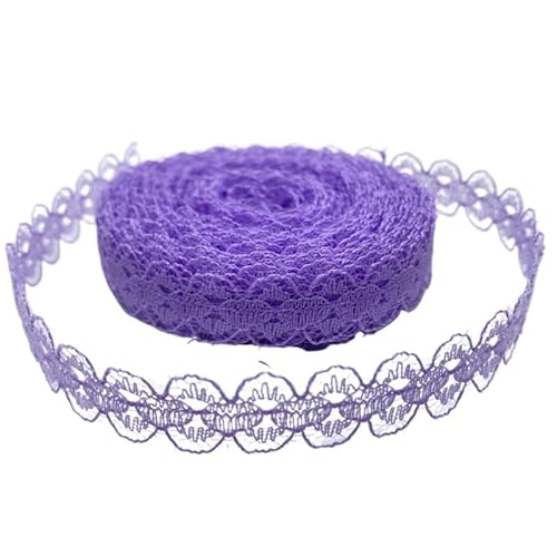 Spitzenband, Spitze 10yards/Lot 15mm Bilaterale Handwerk Bestickte Net Spitze Stoff Trim for Nähen Stoff Band(11) von SFQEVHRZ