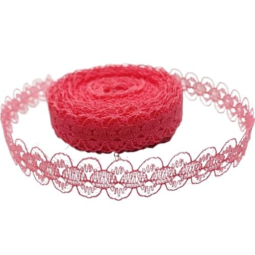 Spitzenband, Spitze 10yards/Lot 15mm Bilaterale Handwerk Bestickte Net Spitze Stoff Trim for Nähen Stoff Band(22) von SFQEVHRZ