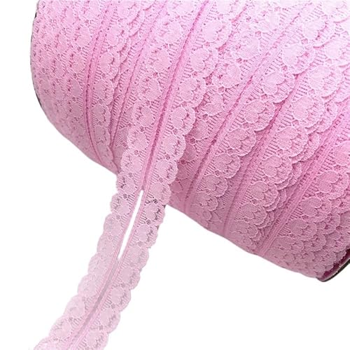 Spitzenband, Spitze 5yards/Lot 30mm Herzform Kunsthandwerk Besticktes Netz Spitzenbesatzband(04) von SFQEVHRZ