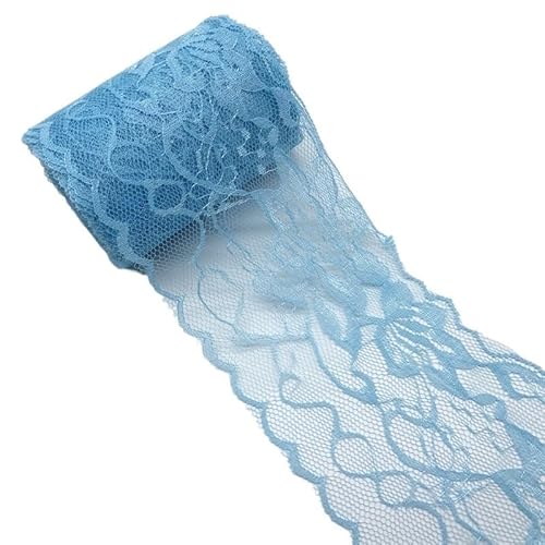 Spitzenband, Spitze 5yards/Lot 80mm Kunsthandwerk Bestickte Net Spitze Stoff Trim for Nähen Stoff(06) von SFQEVHRZ