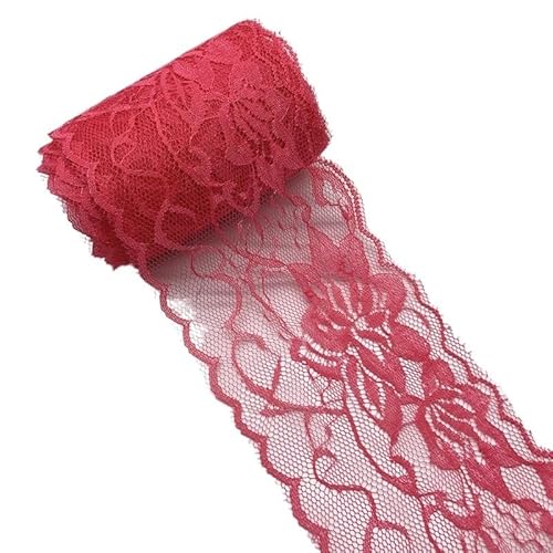 Spitzenband, Spitze 5yards/Lot 80mm Kunsthandwerk Bestickte Net Spitze Stoff Trim for Nähen Stoff(11) von SFQEVHRZ