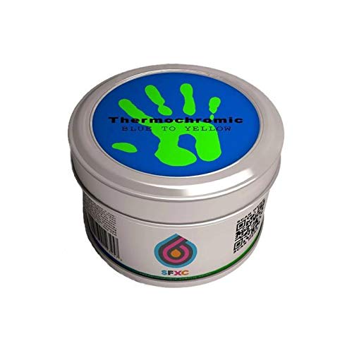 Thermochromische Acrylfarbe, blau bis neongrün, 50 ml – Probe Thermochromische Acrylfarbe, blau bis neongrün, 50 ml – Probe von SFXC