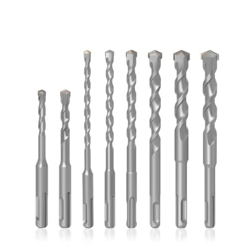 350-500 mm SDS PULS Elektro Schlagbohrer-Bit Gerade Bohraufsatz, Wolframstahllegierung, 1 Stück(28mm,350MM_ROUND) von SFYMORHE