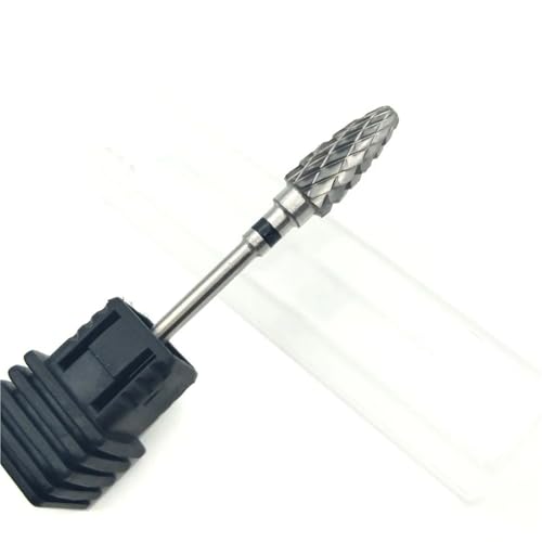 5 Größe Wolframkarbid Nagelbohrer Rotary Maniküre Schneider Bits 1Pcs(XC) von SFYMORHE