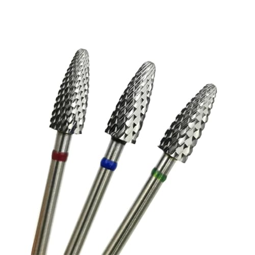 5mm Flamme Bit 3/32 Hartmetall Nagel Bohrer Bits 1Pcs(F0513-C) von SFYMORHE