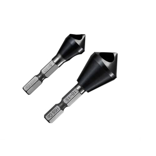 Bohrer mit 90-Grad-Schliff für Kobalt-Entgraten M35 1-4/2-5/5-10/10-15, 1 Stück (10-15) von SFYMORHE