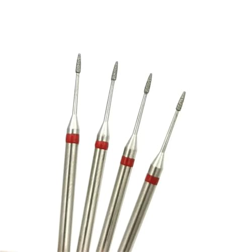 GD00804D-F Kleiner Kegelschleifkopf Feine Diamant-Nagelhautbohrer 3/32 1 Stück von SFYMORHE