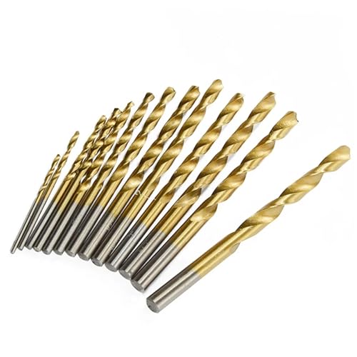 HSS beschichtetes Spiralbohrer-Set, metrisch, 1 bis 10 mm, 19-teilig HSS beschichtetes Spiralbohrer-Set, metrisch, 1 bis 10 mm, 19-teilig von SFYMORHE
