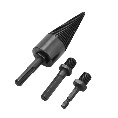 Holzspaltbohrer-Set, 32-42 mm, Kegel zum Spalten von Holz für den Haushalt, elektrischer Hammer, 1 Stück Holzspaltbohrer-Set, 32-42 mm, Kegel zum Spalten von Holz für den Haushalt, elektrischer Hammer, 1 Stück von SFYMORHE