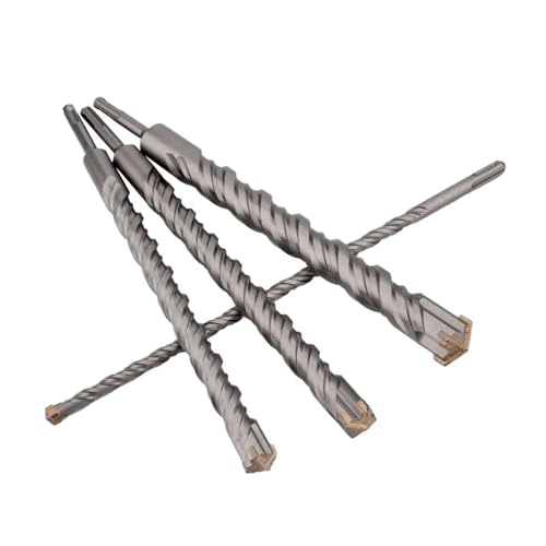 Kreuzhammer 450 mm SDS PLUS für Beton, Fliesen, Marmor, Granit, Vierkantbohrer, 1 Stück(30mm) von SFYMORHE