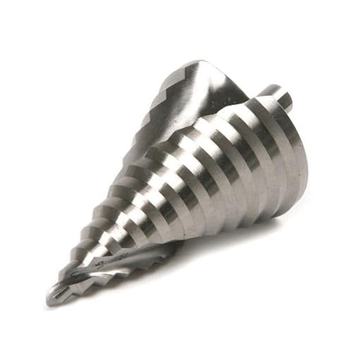 Stufenbohrer HSS 6-60mm Kegelbohrer für Lochfräser Reibahle mit Schlitzkante 1 Stück von SFYMORHE