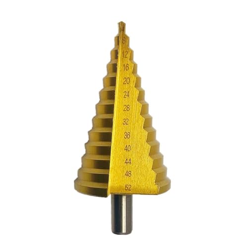 Stufenbohrer Set 4-52mm gerade Flöte Fräser 1 Stück Stufenbohrer Set 4-52mm gerade Flöte Fräser 1 Stück von SFYMORHE