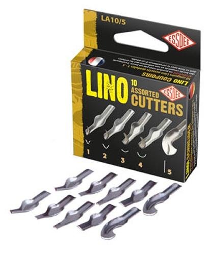 Lino LA10/5 Schneider, 1–5 verschiedene Größen, 10 Stück Lino LA10/5 Schneider, 1–5 verschiedene Größen, 10 Stück von ESSDEE