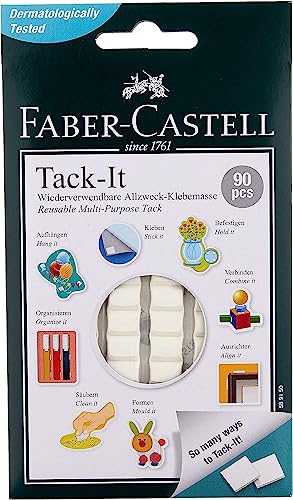 SG Bildung f589150 Filzstifte, 50 g, Weiß von Faber-Castell