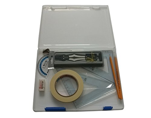 SG Education Kit TG Bud 3 Technisches Grafikset, Budgetangebot inkl. Holzbox mit Klebeband von SG Education