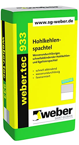 weber.tec 933, 25kg - Hohlkehlenspachtel weber.tec 933, 25kg - Hohlkehlenspachtel von SG weber