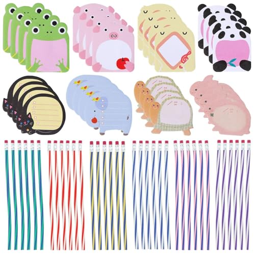 32 Animal Sticky Notes Und 24 Weiche Stifte, Schreiben Sie Nachrichtenaufkleber, Kreative Bleistifte, Schreibwarenbedarf, Niedliche Schreibwaren. 32 Animal Sticky Notes Und 24 Weiche Stifte, Schreiben Sie Nachrichtenaufkleber, Kreative Bleistifte, Schreibwarenbedarf, Niedliche Schreibwaren. von SGSCFG