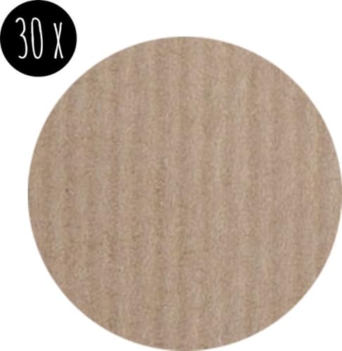 30x Aufkleber/Verschlussaufkleber | Blanko | Kraft | Rund | 35 mm 30x Aufkleber/Verschlussaufkleber | Blanko | Kraft | Rund | 35 mm von SGSspecial