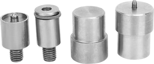 4 Stücke Druckknopf Sterben Schimmel - Silber Edelstahl Drücken Taste Sterben Für 651/633/831 von SGSspecial